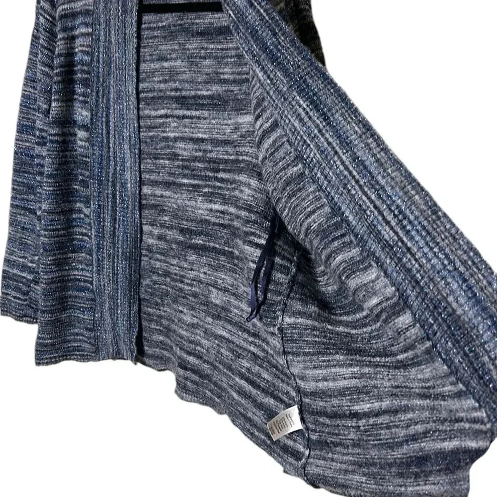 Coldwater Creek,cardigan,wool blend,metallic thread. open front Might be vintage - Picture 9 of 17